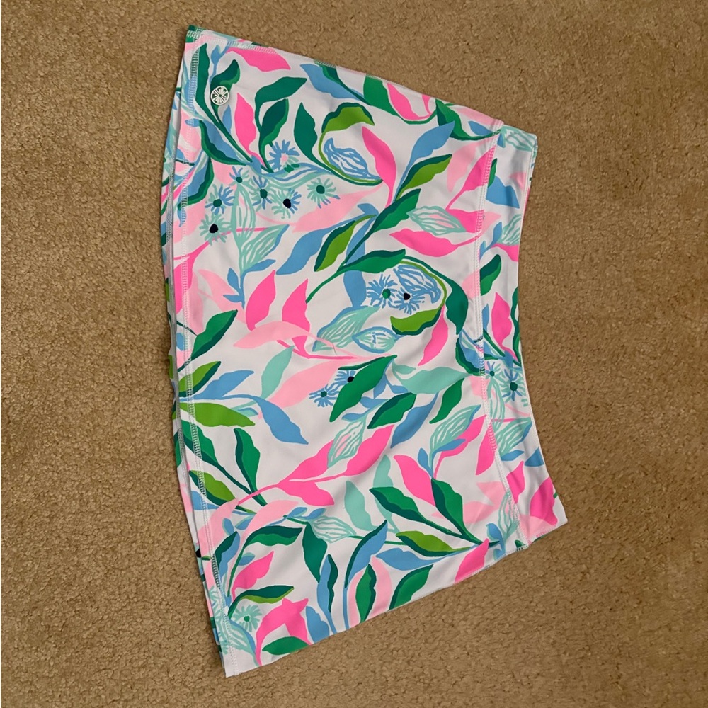 Lilly Pulitzer Pink and Green Skort